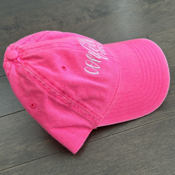 ALL SHE WROTE NOTES Confetti Vibes Ball Cap, Fluorescent Pink Fashion Casual - Picture 3 of 12